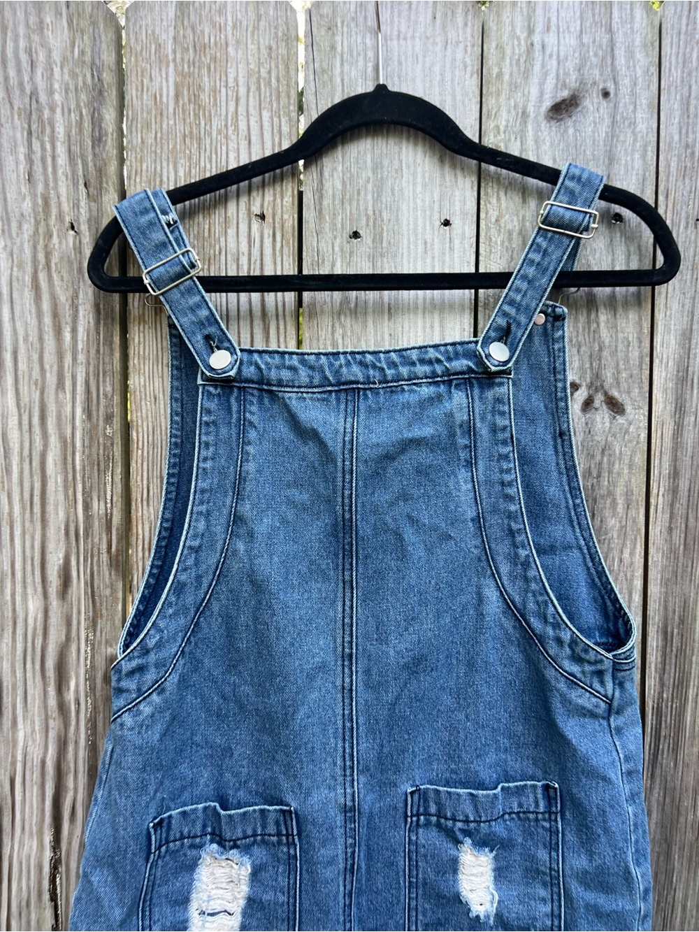 HAYDEN Denim Reversible Overall 90s Y2K Dress Women’s Small - Picture 7 of 9